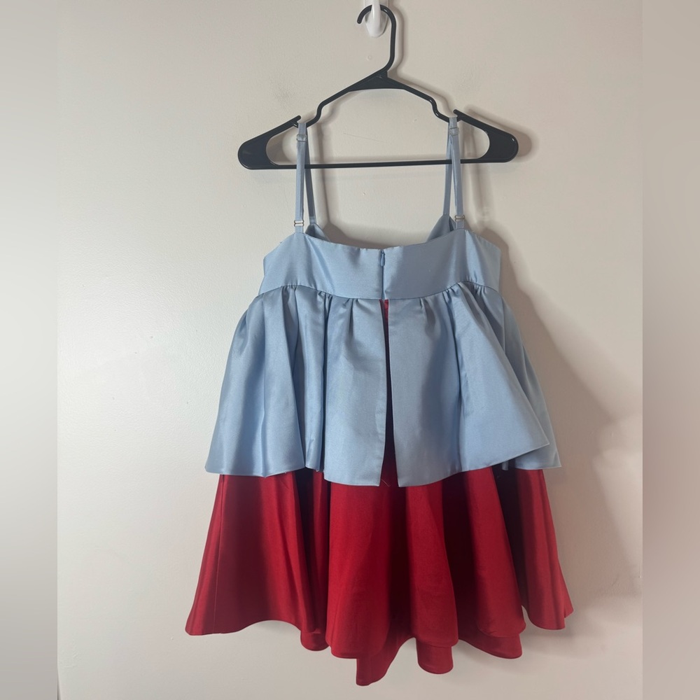 Macgraw conversation dress in blue/red US Size 10 - Picture 7 of 9